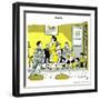 Hazel Cartoon-Ted Key-Framed Giclee Print