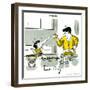 Hazel Cartoon-Ted Key-Framed Giclee Print