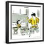 Hazel Cartoon-Ted Key-Framed Giclee Print