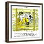 Hazel Cartoon-Ted Key-Framed Giclee Print