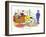 Hazel Cartoon-Ted Key-Framed Giclee Print