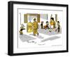 Hazel Cartoon-Ted Key-Framed Giclee Print