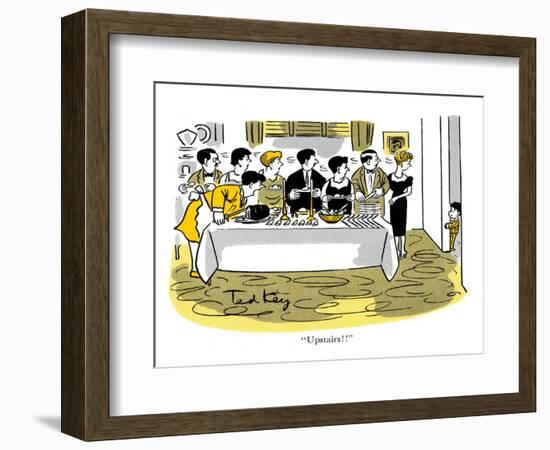 Hazel Cartoon-Ted Key-Framed Giclee Print