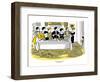 Hazel Cartoon-Ted Key-Framed Giclee Print