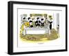 Hazel Cartoon-Ted Key-Framed Giclee Print