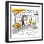 Hazel Cartoon-Ted Key-Framed Giclee Print