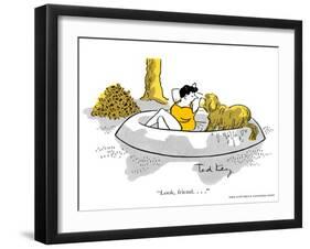 Hazel Cartoon-Ted Key-Framed Giclee Print