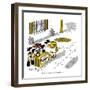 Hazel Cartoon-Ted Key-Framed Giclee Print