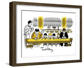 Hazel Cartoon-Ted Key-Framed Giclee Print