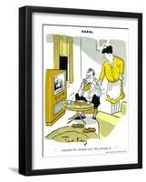 Hazel Cartoon-Ted Key-Framed Giclee Print