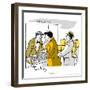 Hazel Cartoon-Ted Key-Framed Giclee Print