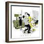 Hazel Cartoon-Ted Key-Framed Giclee Print