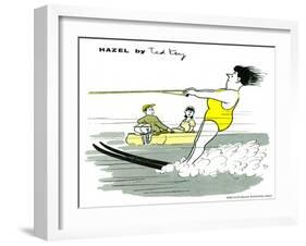 Hazel Cartoon-Ted Key-Framed Giclee Print