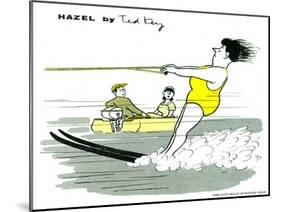 Hazel Cartoon-Ted Key-Mounted Giclee Print