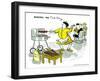 Hazel Cartoon-Ted Key-Framed Giclee Print