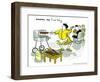 Hazel Cartoon-Ted Key-Framed Premium Giclee Print