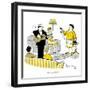 Hazel Cartoon-Ted Key-Framed Giclee Print