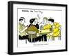 Hazel Cartoon-Ted Key-Framed Giclee Print