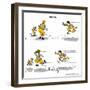 Hazel Cartoon-Ted Key-Framed Giclee Print