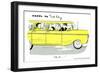 Hazel Cartoon-Ted Key-Framed Giclee Print