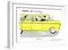 Hazel Cartoon-Ted Key-Framed Giclee Print