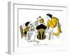 Hazel Cartoon-Ted Key-Framed Giclee Print