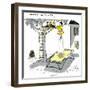 Hazel Cartoon-Ted Key-Framed Giclee Print