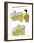 Hazel Cartoon-Ted Key-Framed Giclee Print