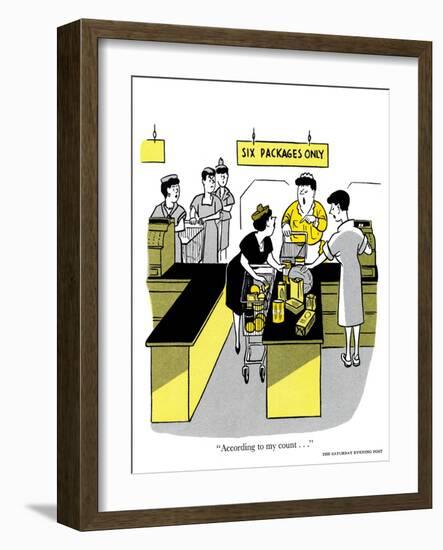 Hazel Cartoon-Ted Key-Framed Giclee Print