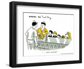 Hazel Cartoon-Ted Key-Framed Giclee Print