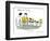 Hazel Cartoon-Ted Key-Framed Giclee Print