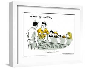 Hazel Cartoon-Ted Key-Framed Giclee Print