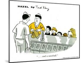 Hazel Cartoon-Ted Key-Mounted Giclee Print