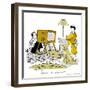 Hazel Cartoon-Ted Key-Framed Giclee Print