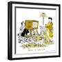 Hazel Cartoon-Ted Key-Framed Giclee Print