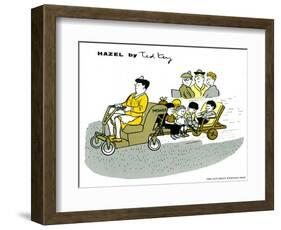 Hazel Cartoon-Ted Key-Framed Giclee Print