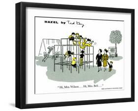 Hazel Cartoon-Ted Key-Framed Giclee Print