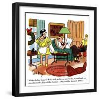 Hazel Cartoon-Ted Key-Framed Giclee Print