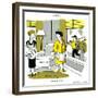 Hazel Cartoon-Ted Key-Framed Giclee Print