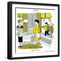 Hazel Cartoon-Ted Key-Framed Giclee Print