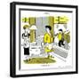 Hazel Cartoon-Ted Key-Framed Giclee Print