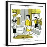 Hazel Cartoon-Ted Key-Framed Giclee Print