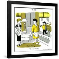 Hazel Cartoon-Ted Key-Framed Giclee Print