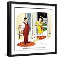 Hazel Cartoon-Ted Key-Framed Giclee Print