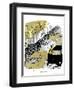 Hazel Cartoon-Ted Key-Framed Giclee Print