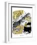 Hazel Cartoon-Ted Key-Framed Giclee Print