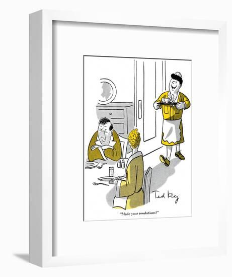 Hazel Cartoon-Ted Key-Framed Giclee Print