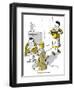 Hazel Cartoon-Ted Key-Framed Giclee Print