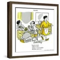 Hazel Cartoon-Ted Key-Framed Giclee Print