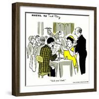 Hazel Cartoon-Ted Key-Framed Giclee Print